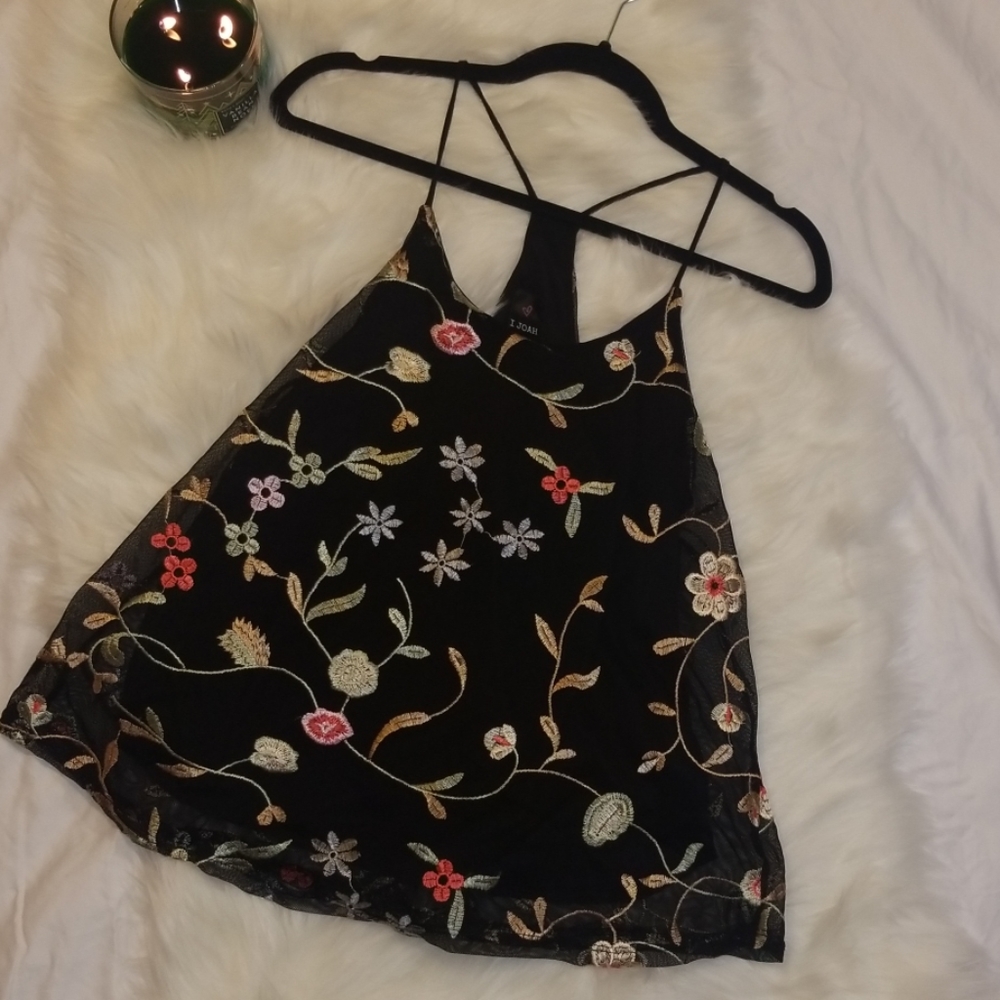 Spaghetti strap blouse